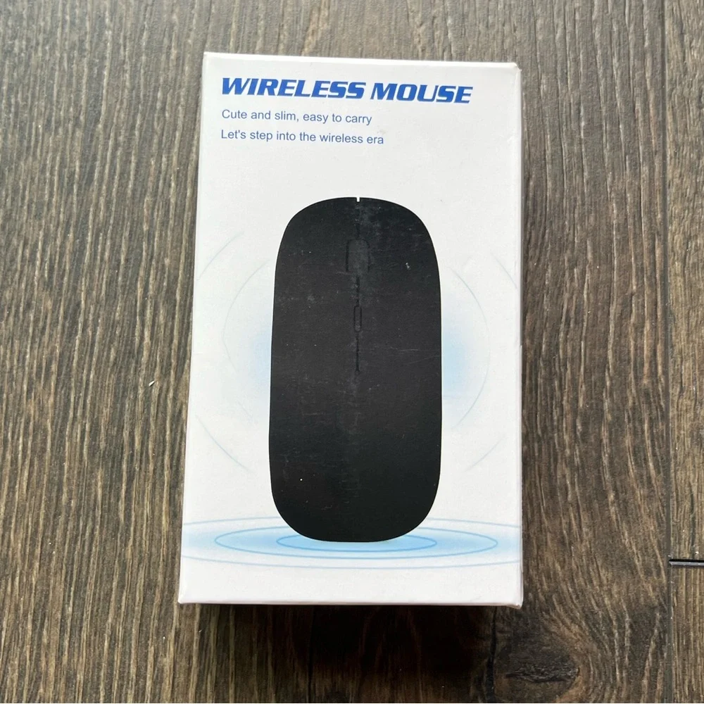 Silver Wireless Mouse
